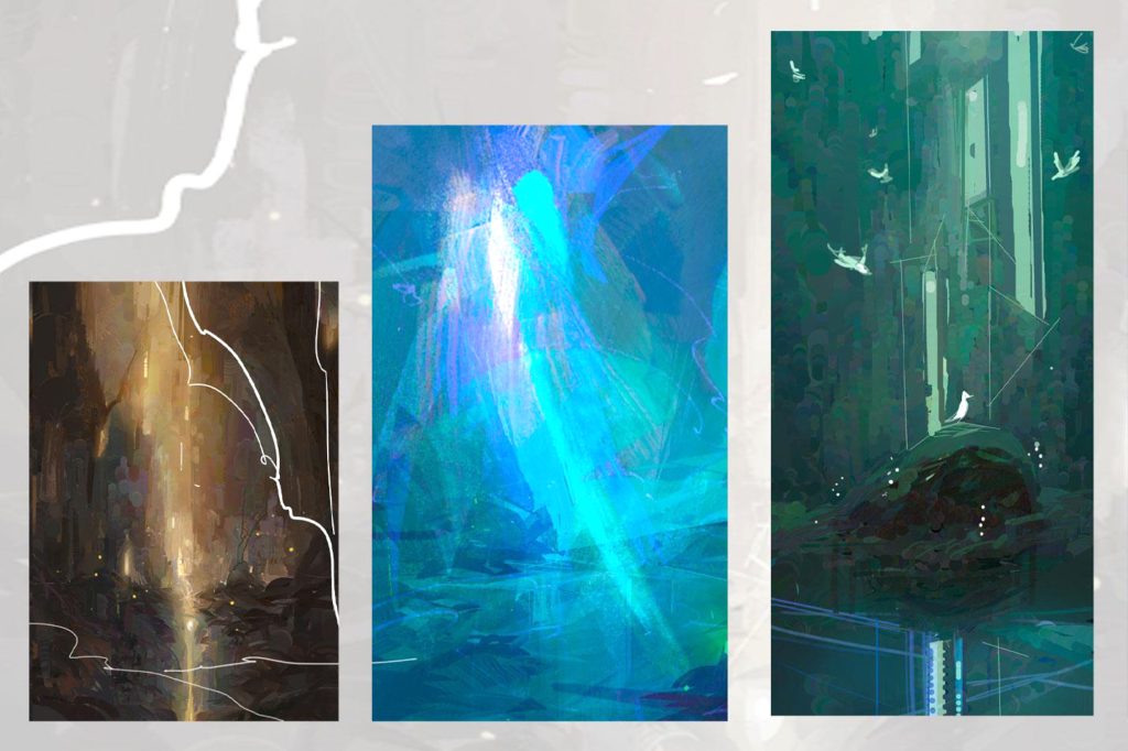 Taidetta sähkökaapin pinnassa.